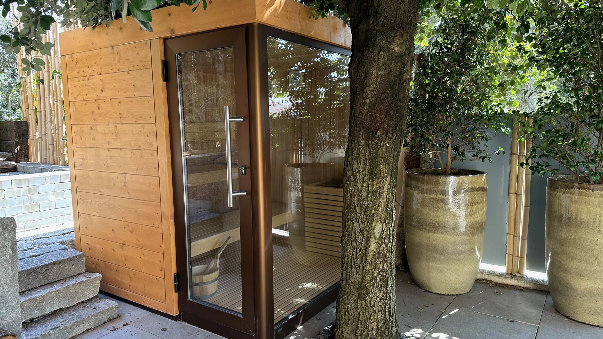 Sauna all’aperto